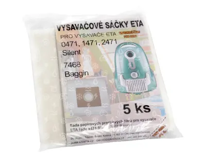 sáček vysavačový syntetický ETA - 7468,7469  5ks